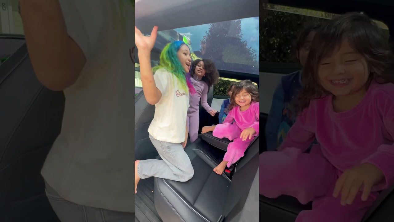 I caught famous YouTubers doing THIS in a CYBERTRUCK!😡 RIBEIRO CAR RENTAL ORLANDO🔥 #londyn