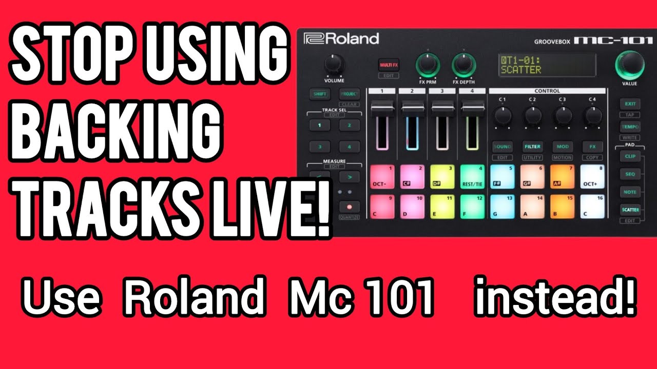 Roland MC101 for BANDS!