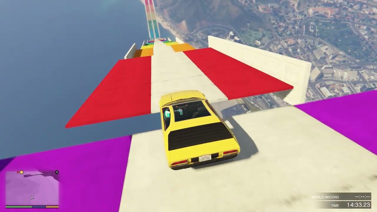 Halfpipe Destroyer Mega Ramp Gta V Online