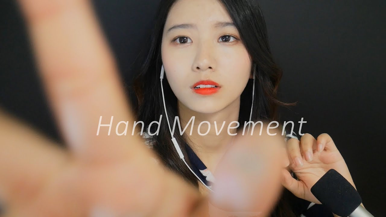 Hand Movement,핸드 무브먼트와 손소리asmr ear to ear,hand rubbing sound Induction of sleep,