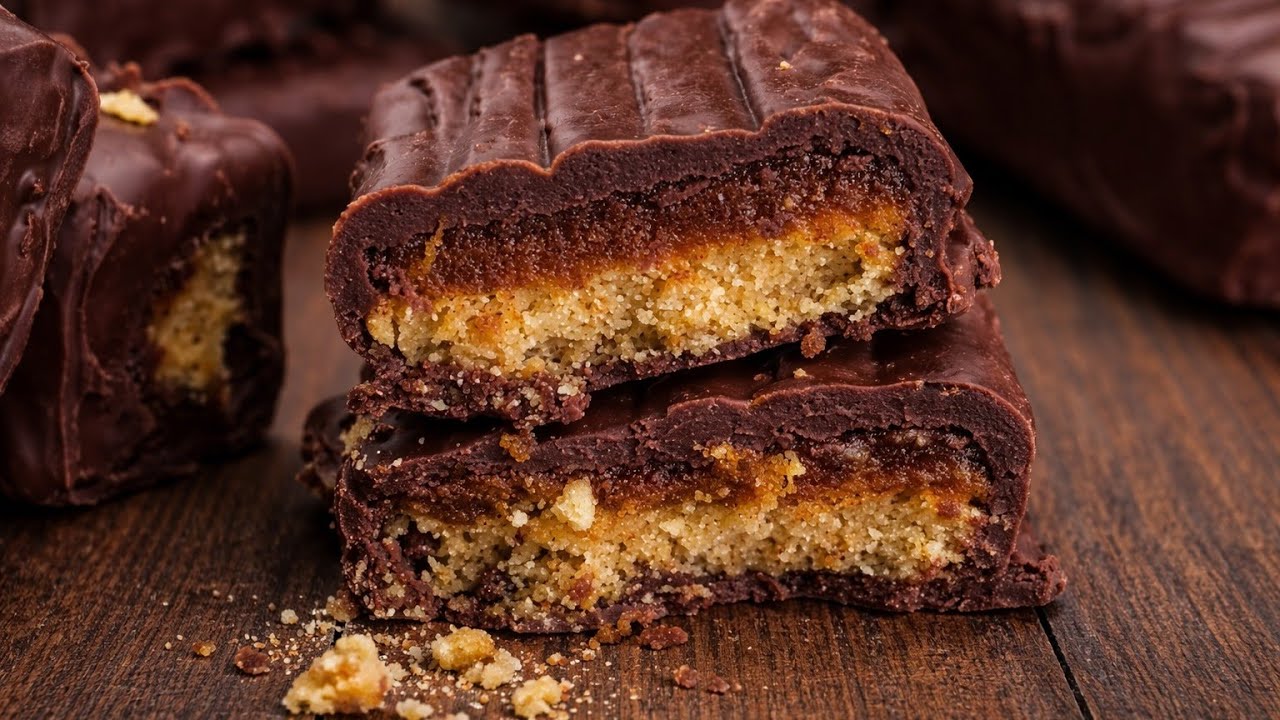 No-Bake Homemade Snickers Bars 🍫 | Easy & Healthy (No Oven!)