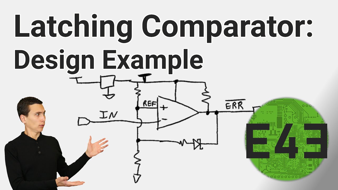 Designing a Latching Comparator  Circuit!
