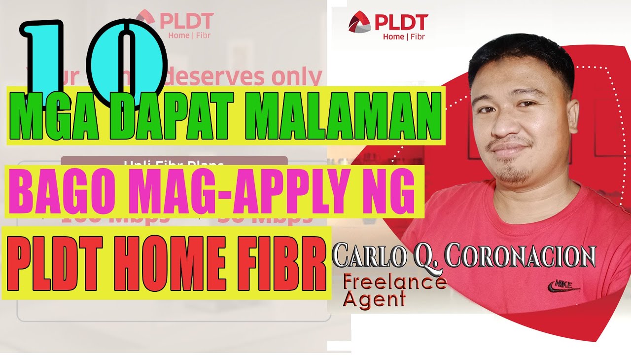 10 Mga Dapat Malaman Bago Mag-apply ng PLDT HOME Fibr- Pinoy Tech Tips