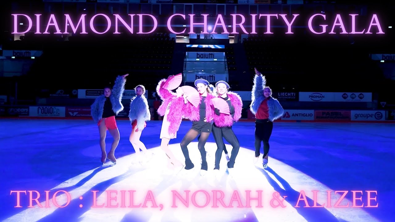 French Trio : Leila Gerolimatos, Norah Curcio and Alizee Petrini at the DIAMOND CHARITY GALA 2023