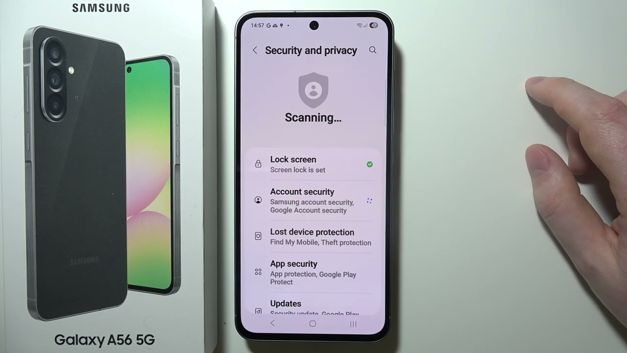 SAMSUNG Galaxy A56 5G: How to Turn Off Auto Blocker