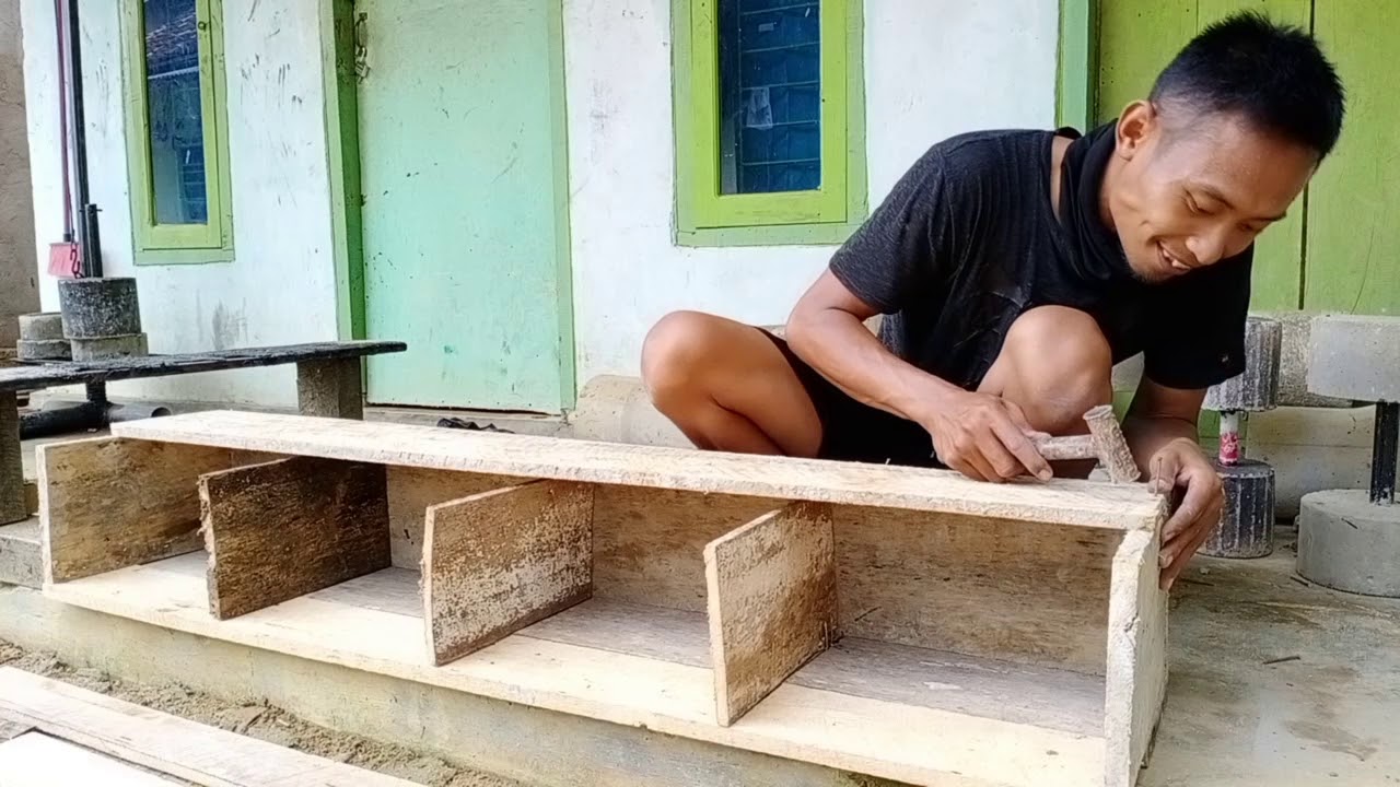 Membuat PETARANGAN AYAM minimalis dan simpel