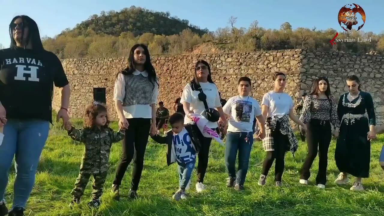 احتفالية بمناسبة راس السنة البابلية الاشورية (اكيتو) في منطقة نهلة(جم ربتكى)