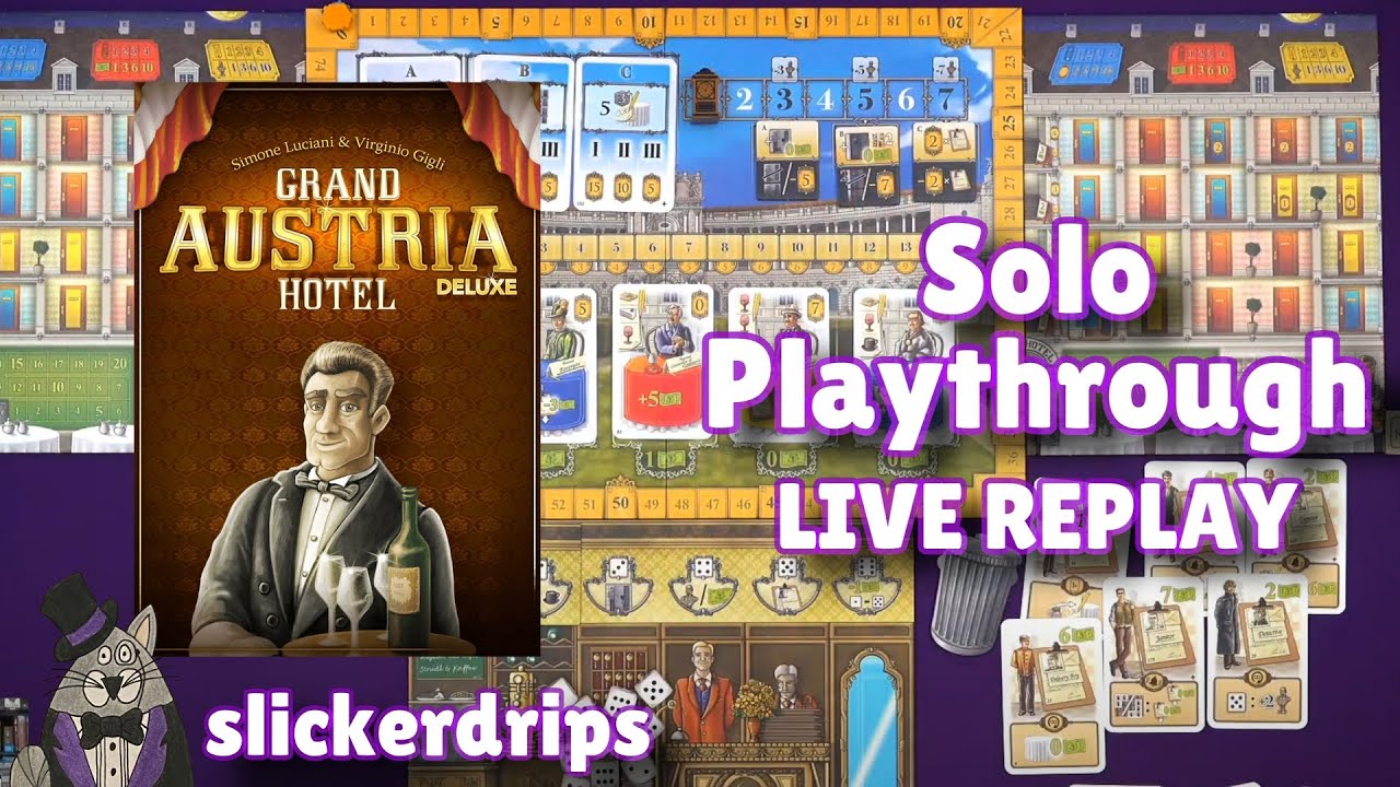 Grand Austria Hotel - Solo Playthrough (Live Replay)