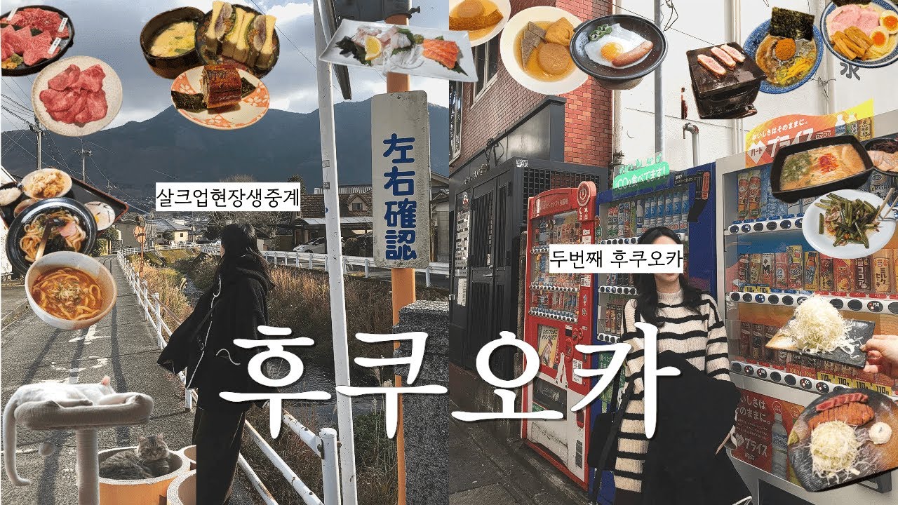 연말맞이 후쿠오카 3박4일 여행❄️유후인 료칸.미슐랭 현지인핫플.후쿠오카 숙소 추천.후쿠오카 브이로그|Fukuoka