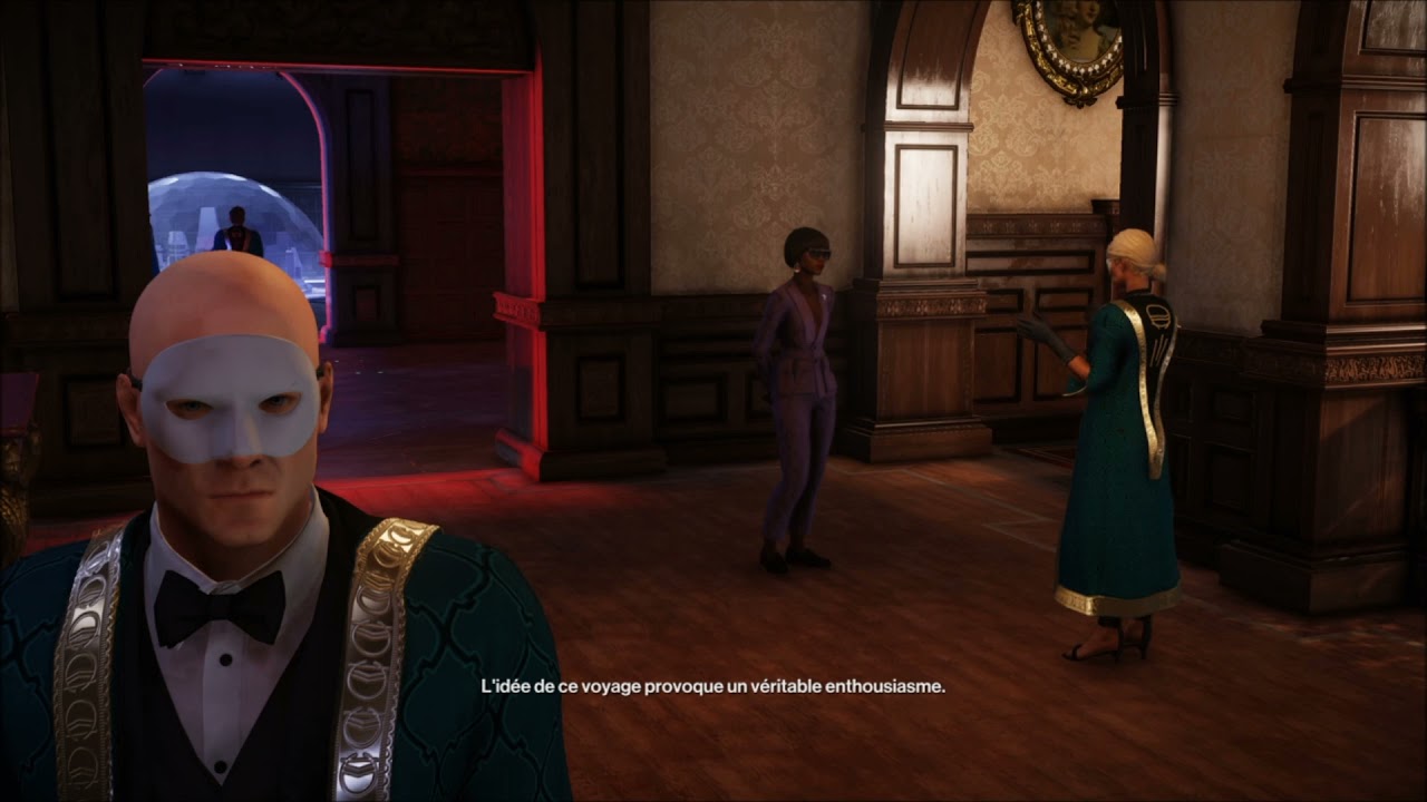 HITMAN 2 ile de sgail sophia washington dialogues