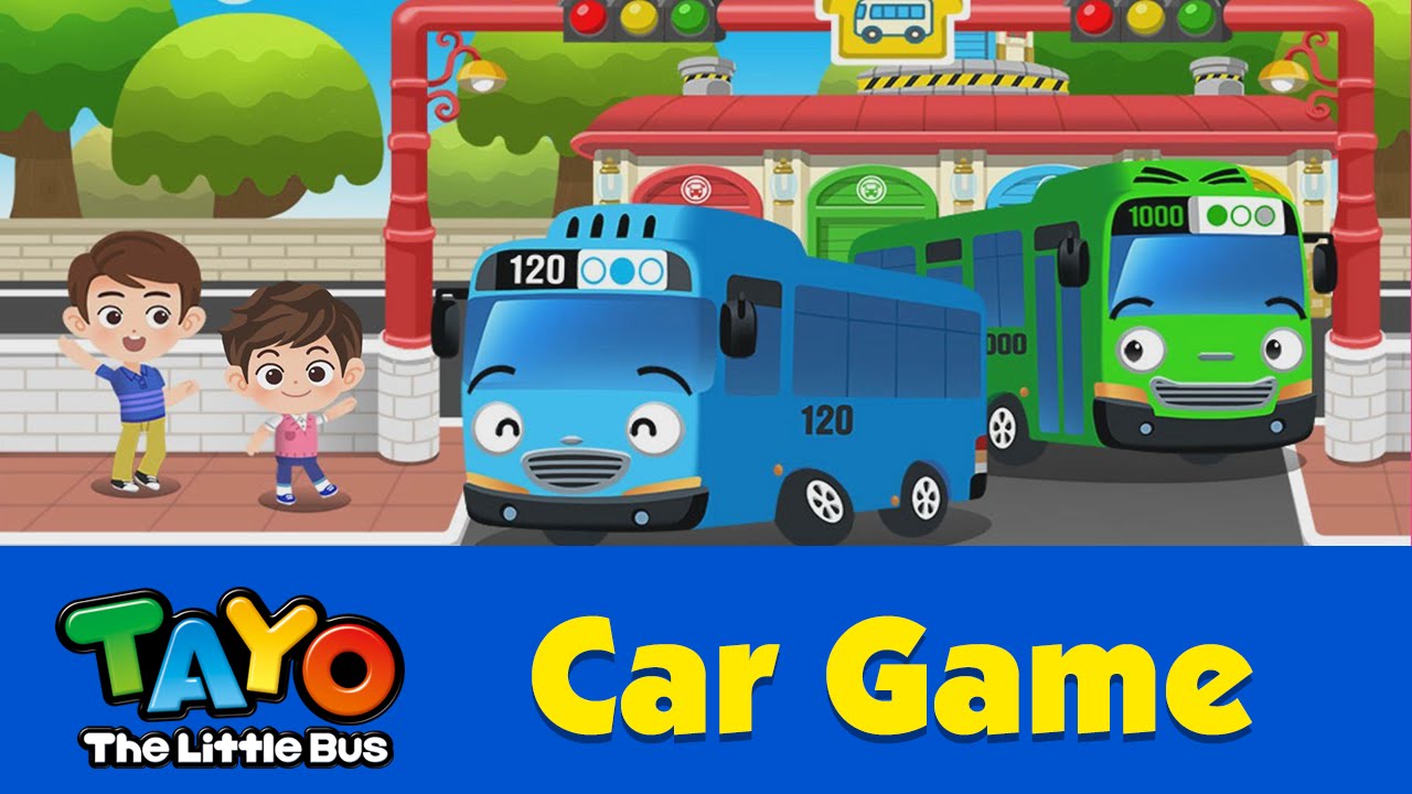 (EN) [Tayo Car Game] #01 Bus