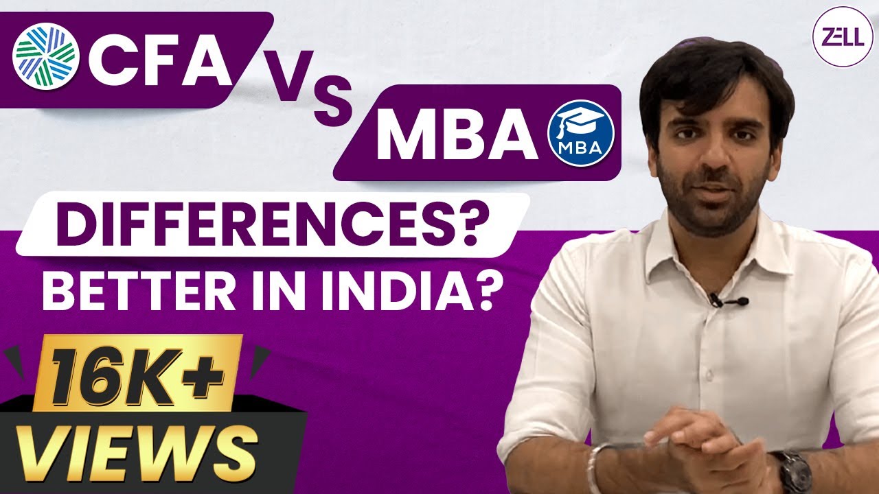 CFA vs MBA | What to Choose ?| Key Differences That You Should Know