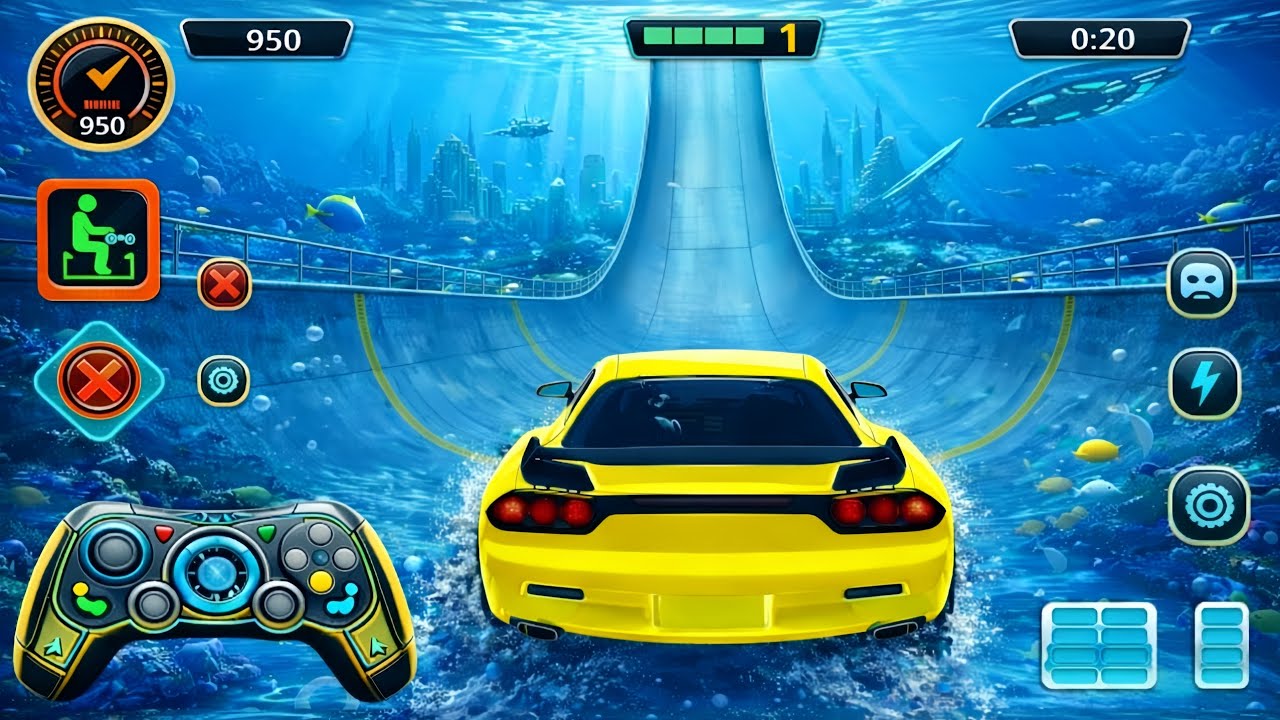 Ultimate GT Car Stunt Master 3D | Real Mega Ramp Challenge | Android Gameplay #40