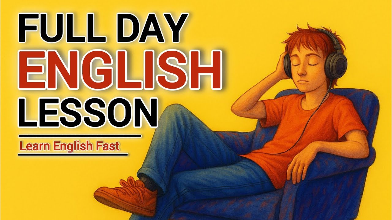 Full Day English Listening & Shadowing Practice | Daily Routine English from Morning to Night