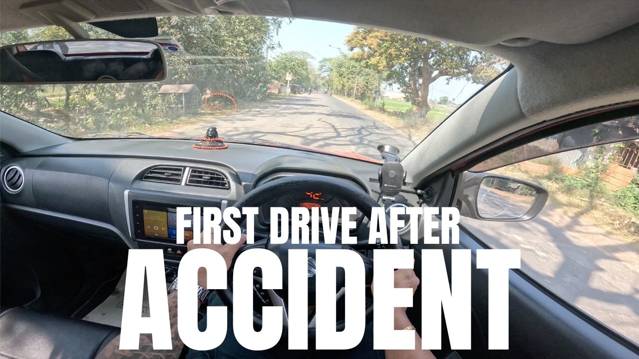 First Drive After Car Accident | Fear, Repair & Courage | Alto K10 POV #altok10  #newdriver