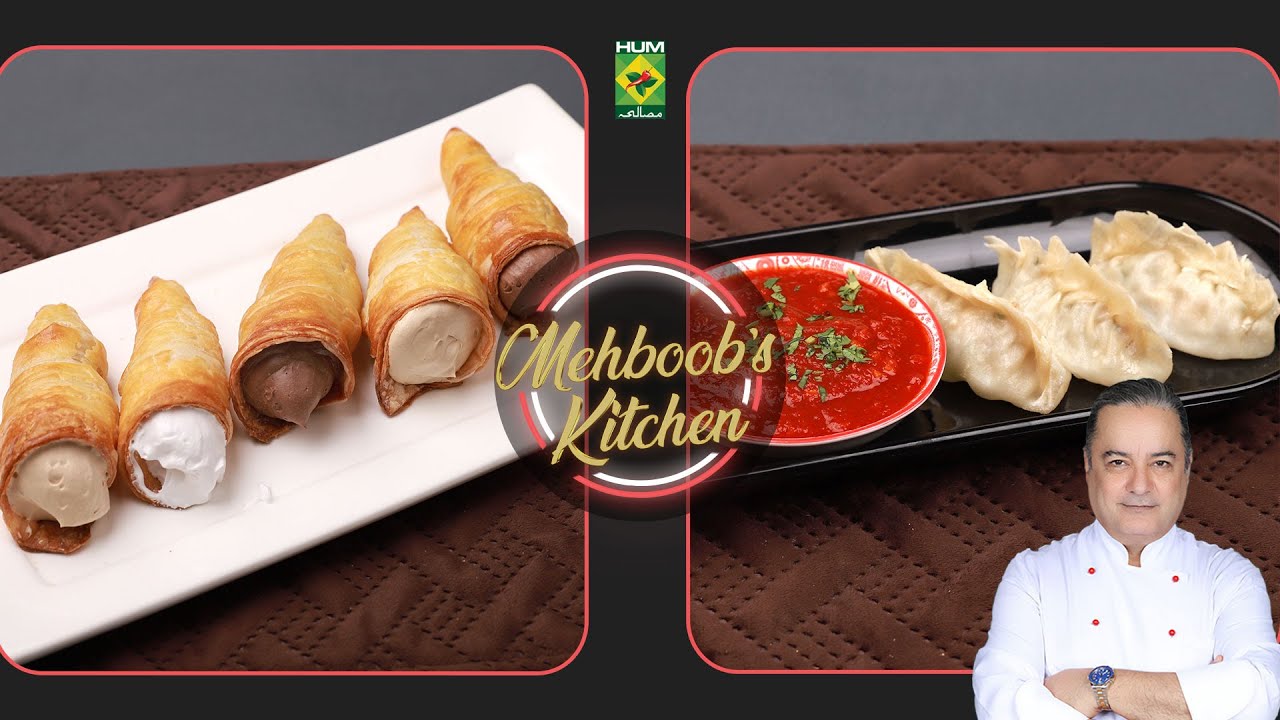 Cream Roll Three Flavours & Momos With Chutney | Mehboob's Kitchen | Chef Mehboob | 17 May 24
