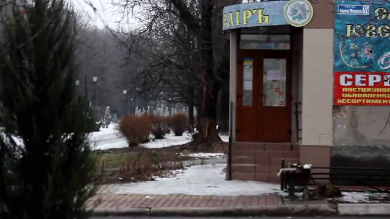 22.01.15 г. Авдеевка звуки артилерии в городе