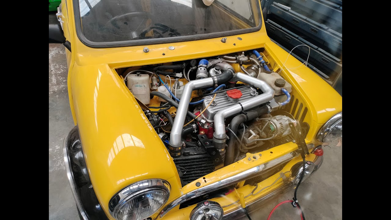 clasic mini turbo this car is becoming exhausting!