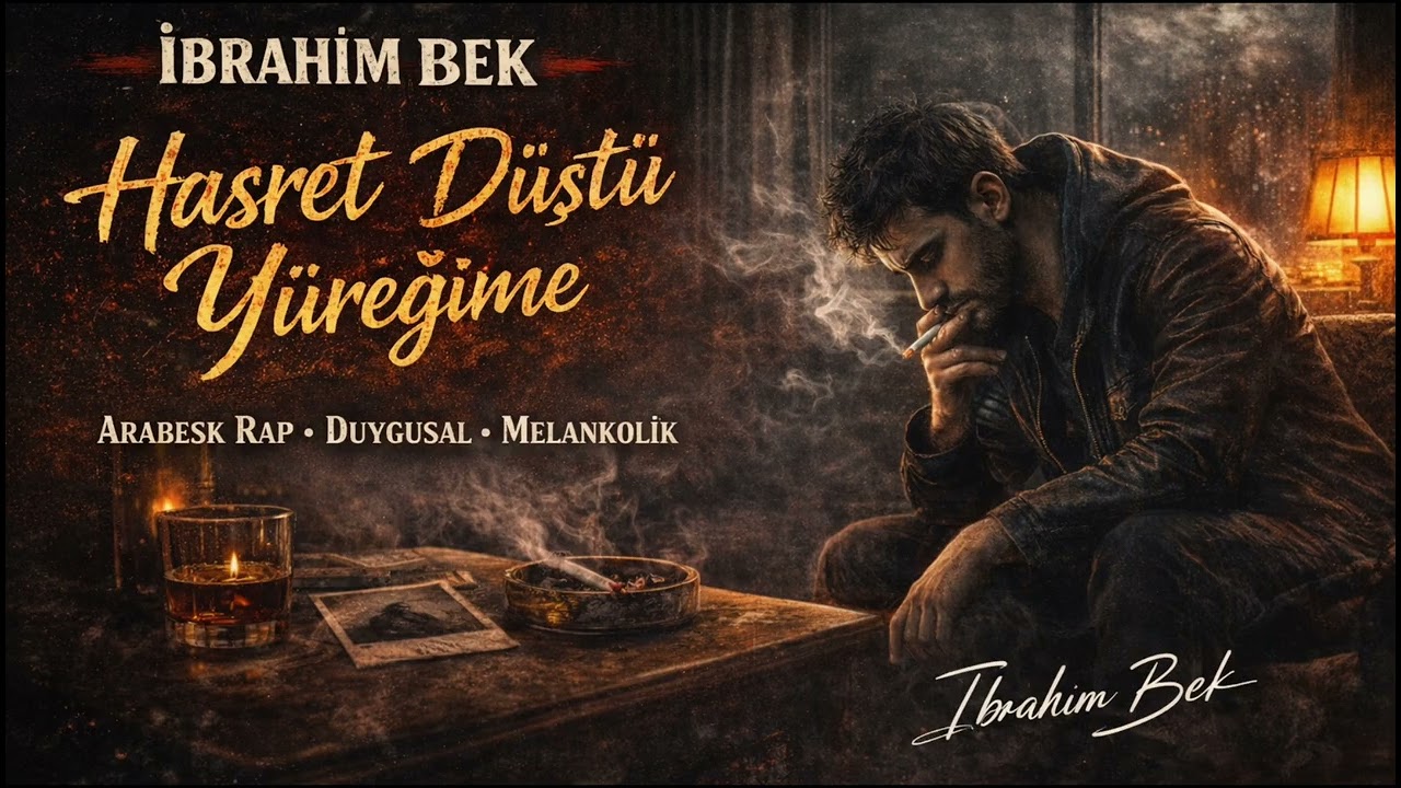 Hasret Düştü Yüreğime – İbrahim bek | Arabesk Rap 2026 (Duygusal & Melankolik)
