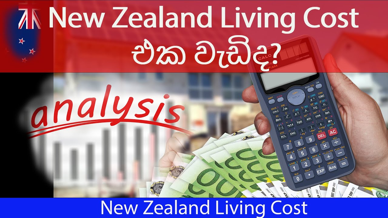 New Zealand Living Cost එක වැඩිද? | New Zealand Living Cost Explanation.
