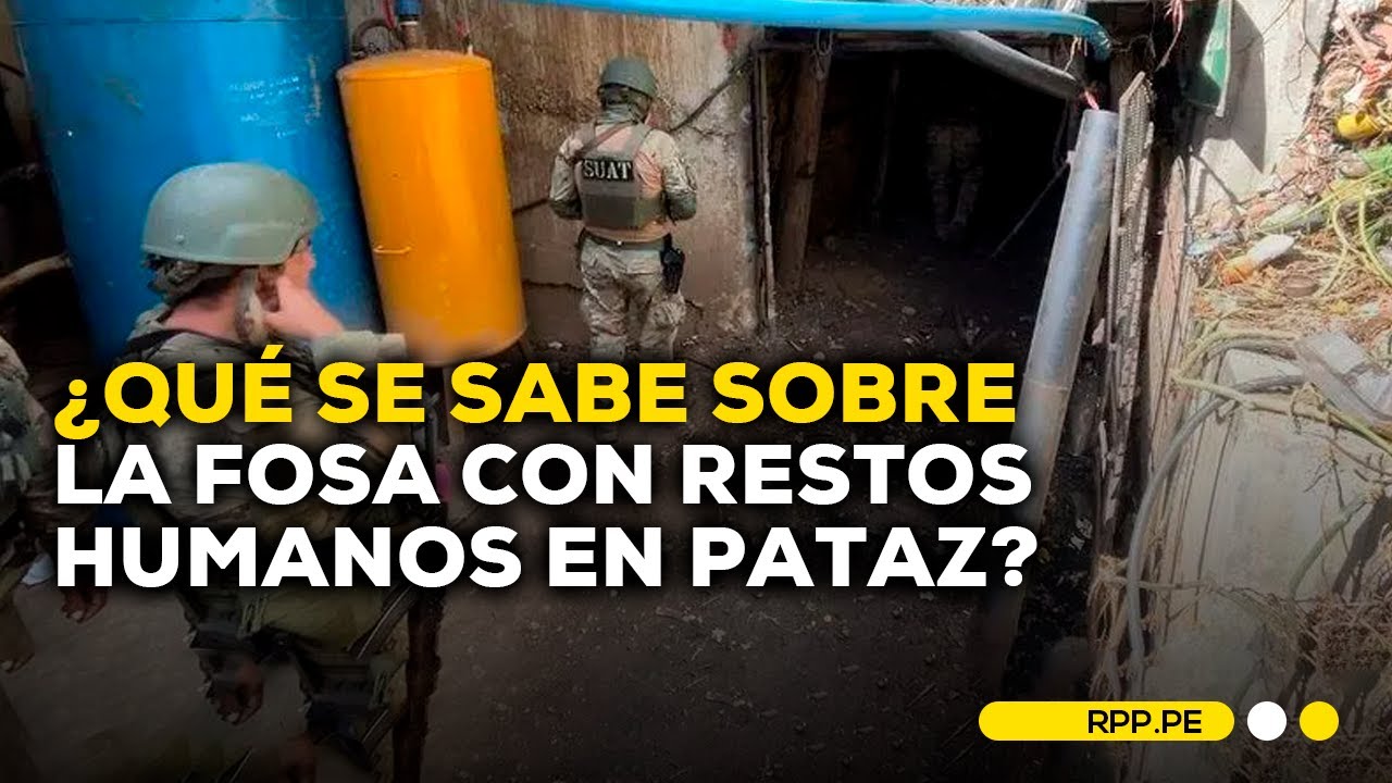 PNP confirmó 12 cadáveres encontrados en una fosa común de Pataz #ROTATIVARPP | ENTREVISTA