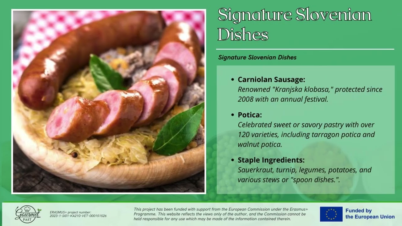 Slovenian culinary heritage - MODULE 1