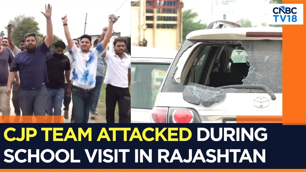 CJP Team Attacked During Jaipur School Inspection, Party Blames BJP | N18V
