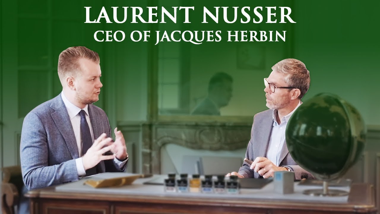 Appelboom on Tour: Laurent Nusser (CEO of Jacques Herbin) + Give Away!