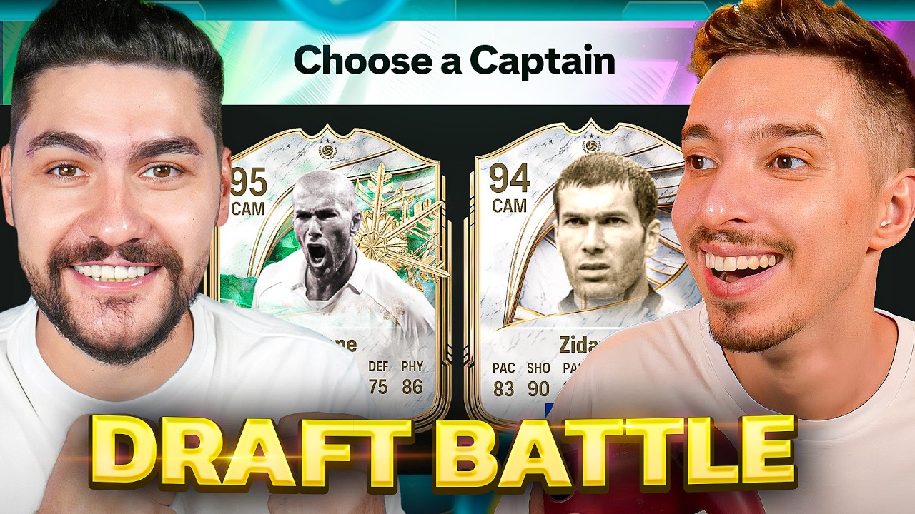 ESTE ZIUA LUI ZINEDINE ZIDANE IN DRAFT BATTLE THEO VS OVVY LA EA FC 26!