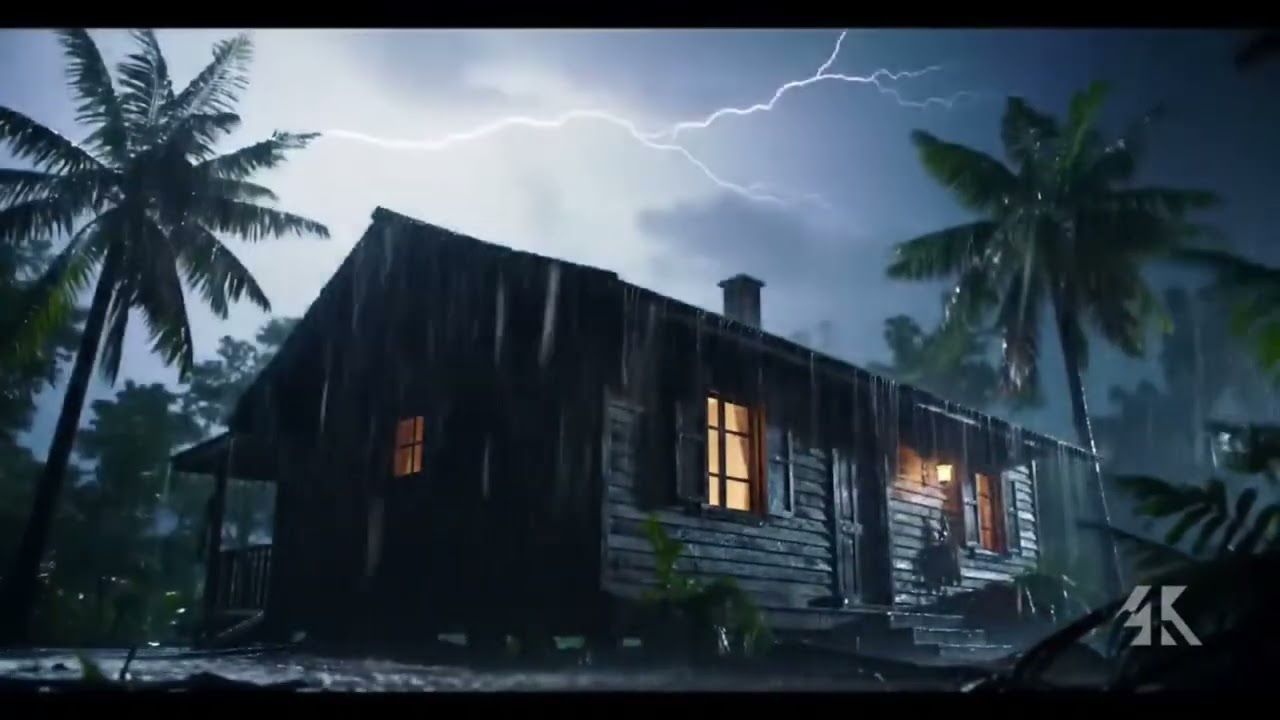 Rainy Night Heavy Rainstorm Sounds for Ultimate Calm