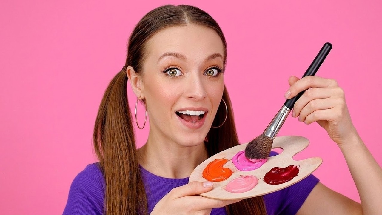 GRAPPIGE DIY MAKE-UP HACKS EN TIPS || Coole en eenvoudige ideeën voor meiden door 123 GO!