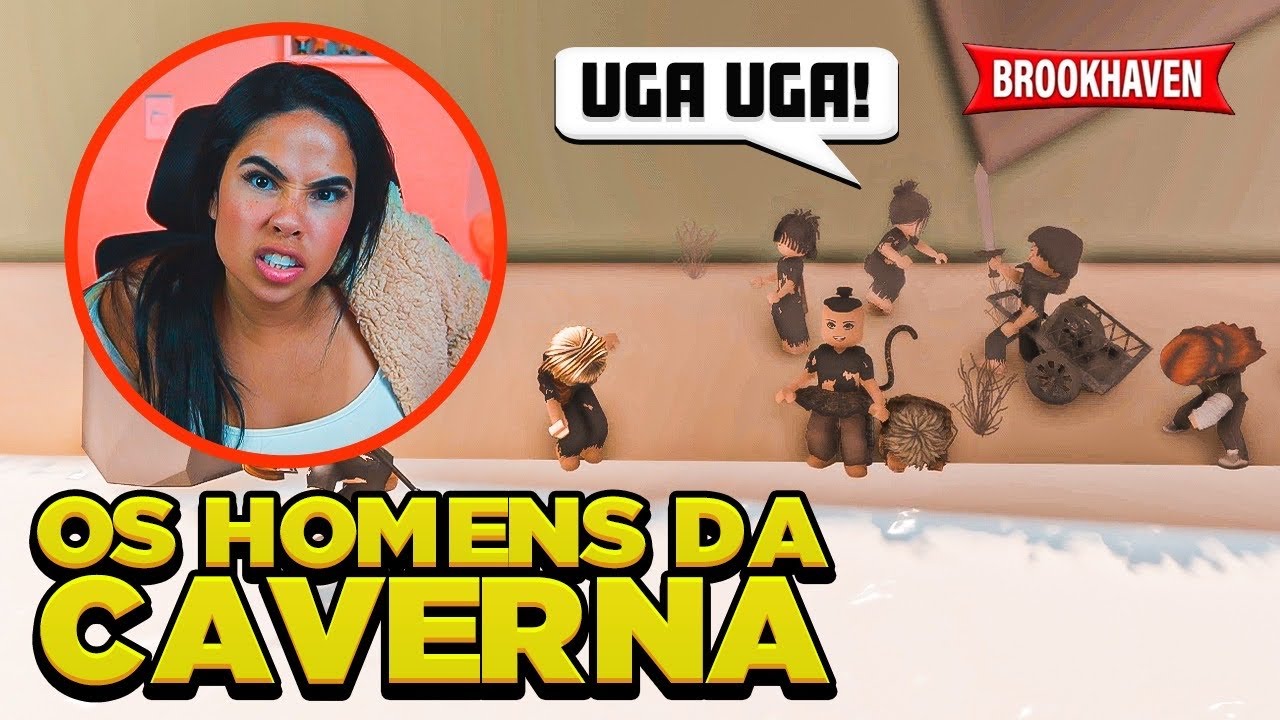 A CIDADE DOS HOMENS DA CAVERNA EM BROOKHAVEN 