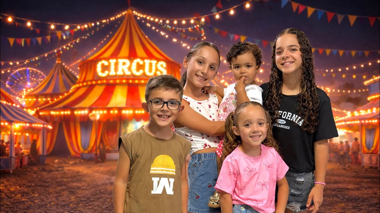 ARRUME-SE COM A GENTE PRA IR NO CIRCO 🎪 