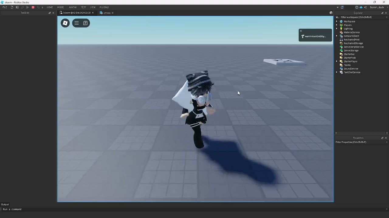 Roblox Bloom Test (not working yet)