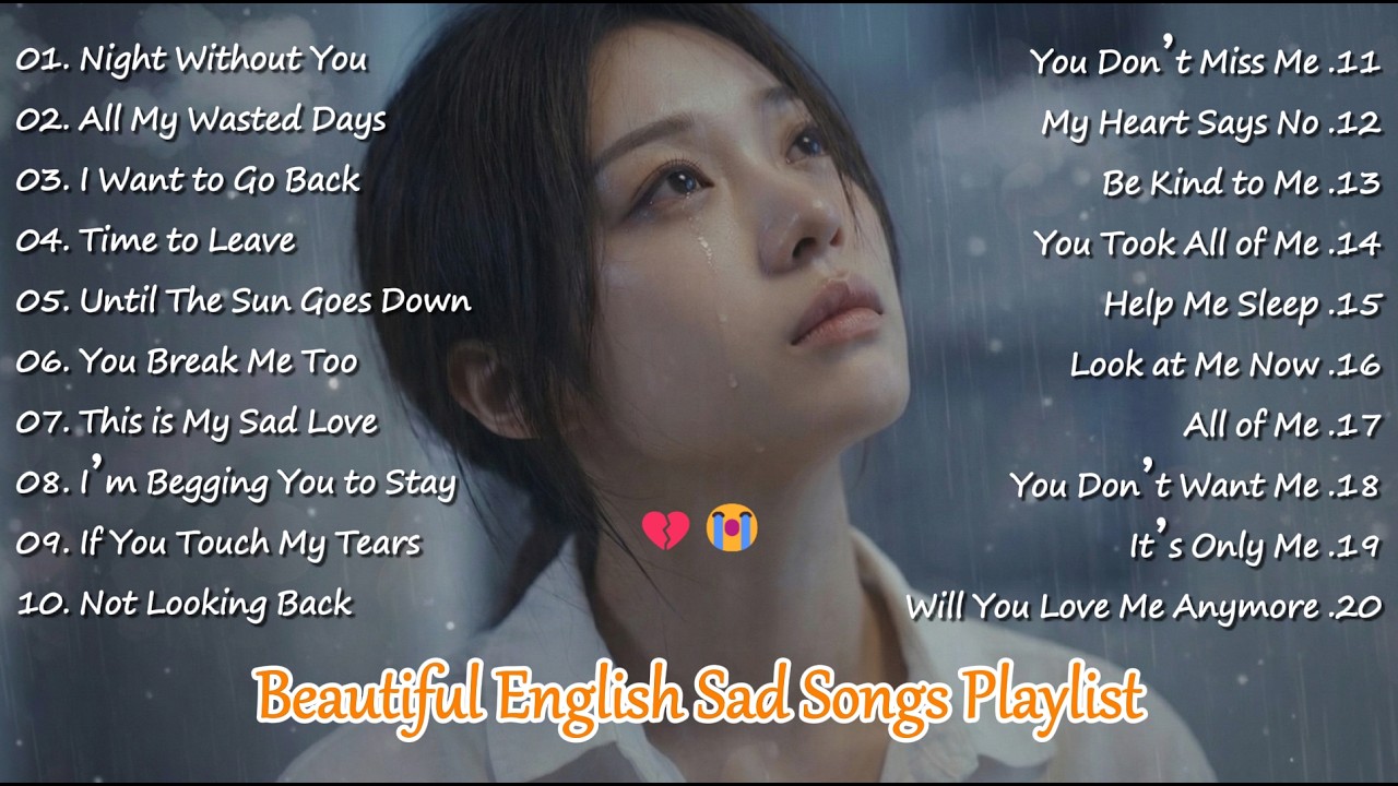 Beautiful English Sad Songs Playlist 💔😭 English Love Ballads 2026 | Top English Emotional Hits 🔥💔