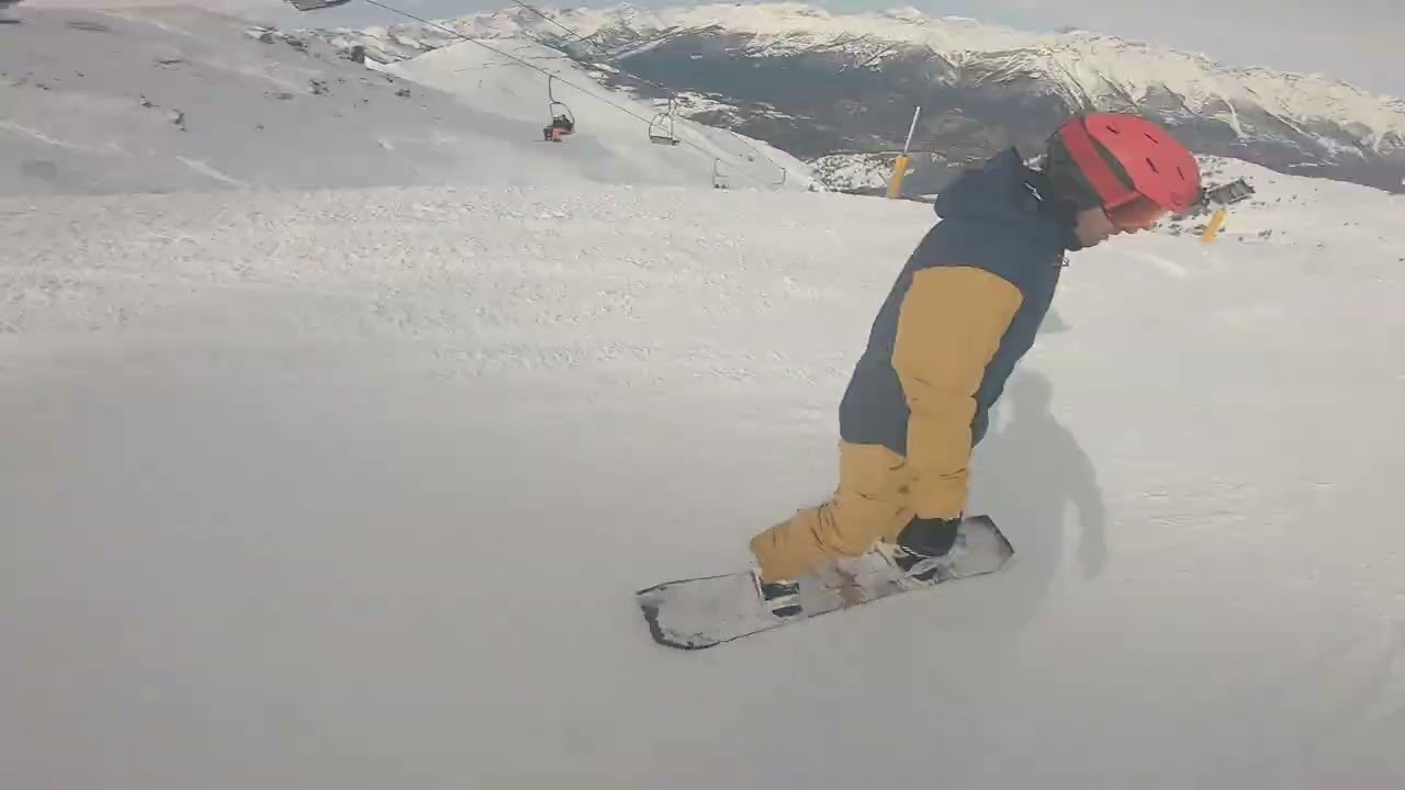 Snowboarding February Sauze 2026