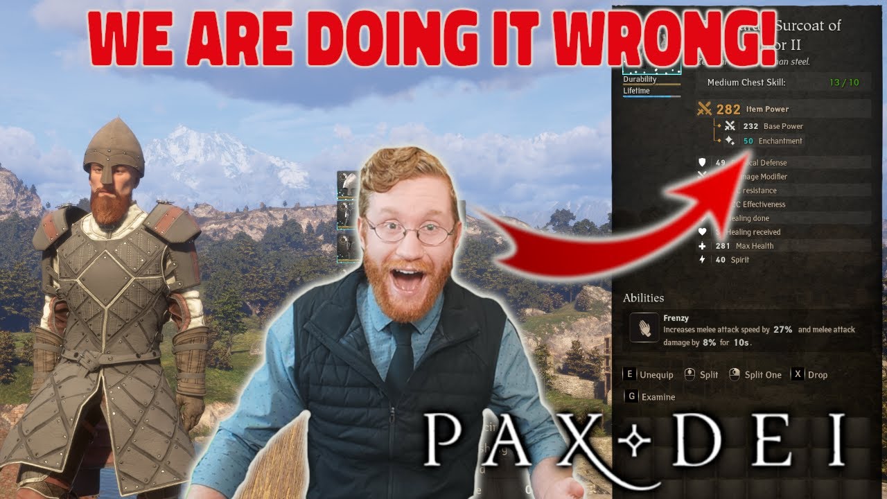 Зачарование ВАЖНО в Pax Dei 1.0 (обучение)
