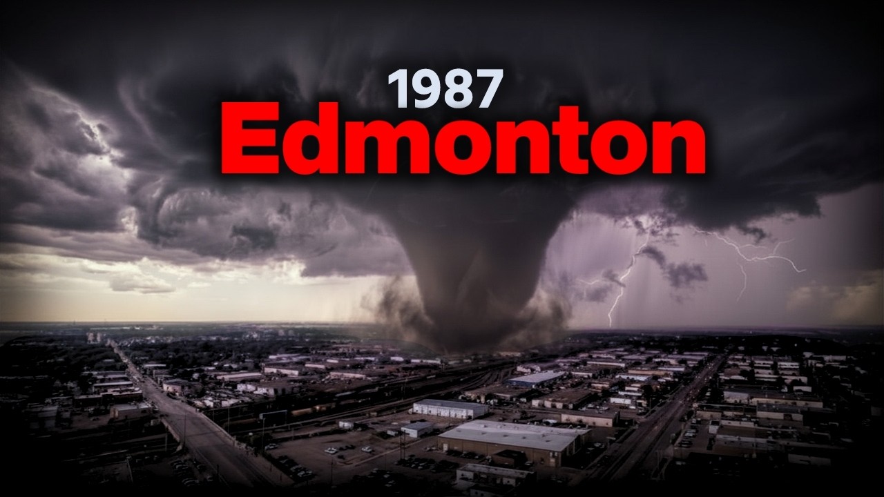 DEADLIEST F4 Tornado EVER Recorded - Edmonton Black Friday 1987