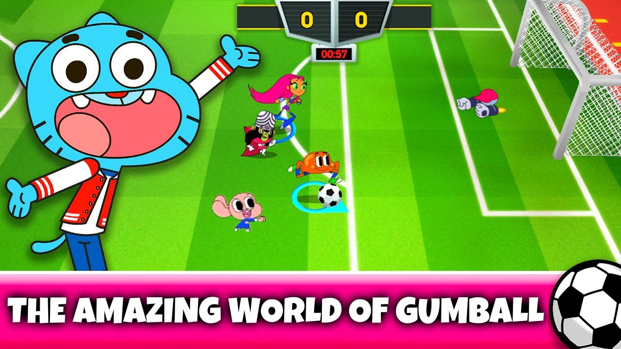 TOON CUP 2020 - GUMBALL, DARWIN AND ANAIS HAVE FUN IN WINTER - CARTOON NETWORK GAMES