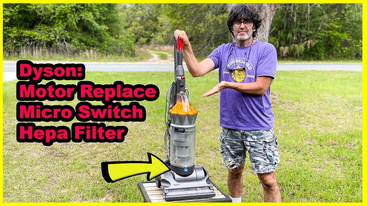 Dyson; Main Vacuum Motor Replacement Revealed/ Secret Filter Exposed!