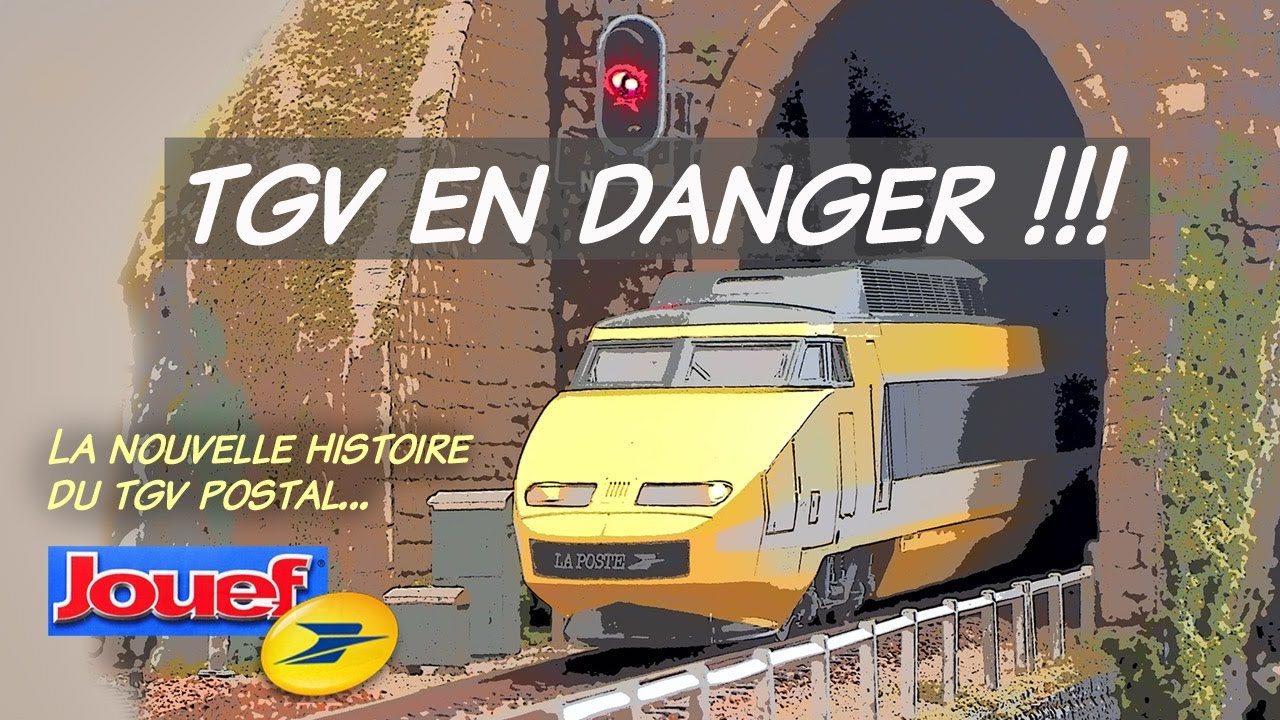 TRAIN HO - TGV LA POSTE JOUEF