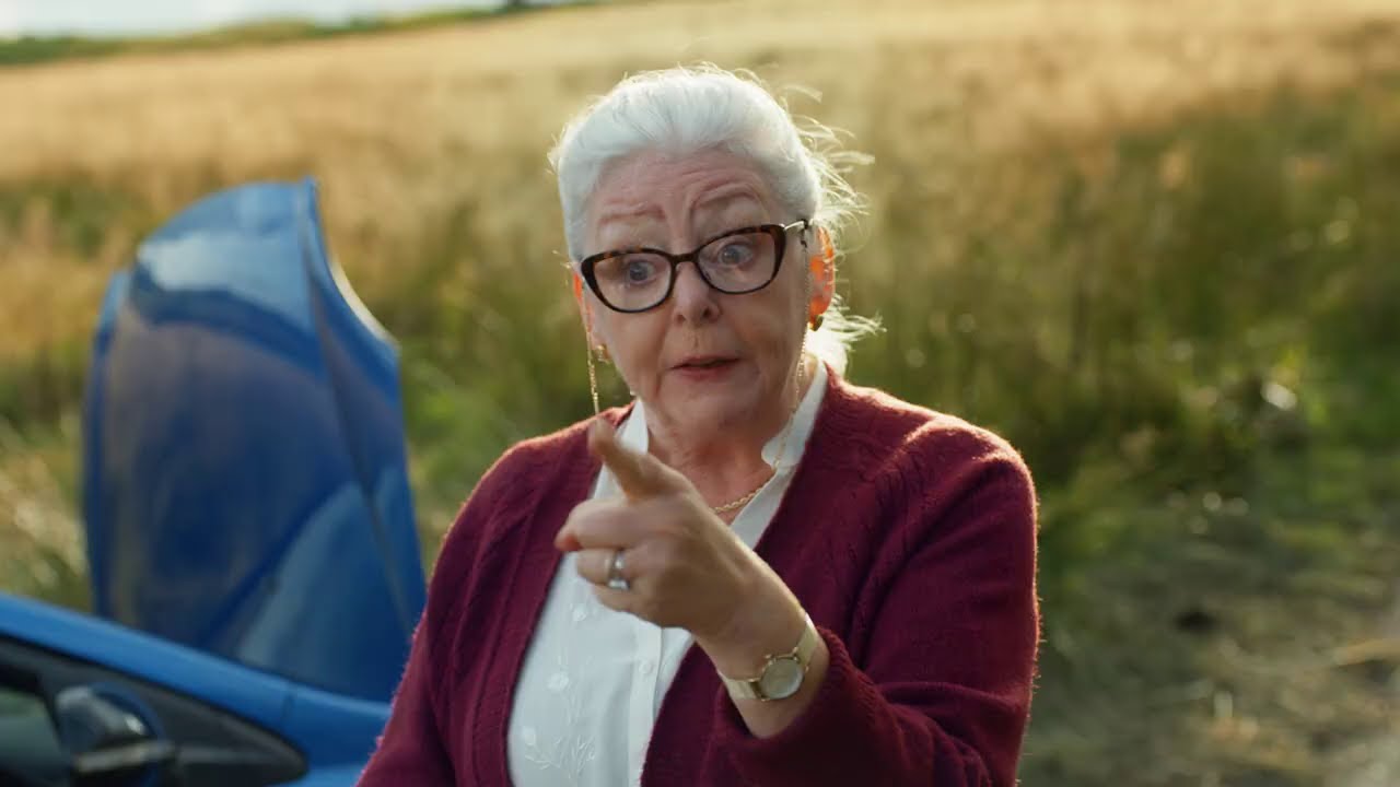 Drive like Gran's in the car - country roads driving