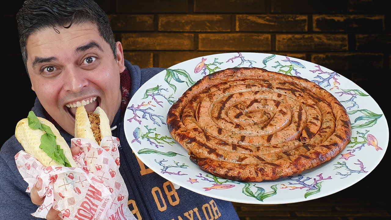 CHORIPÁN - O Famoso PÃO com LINGUIÇA