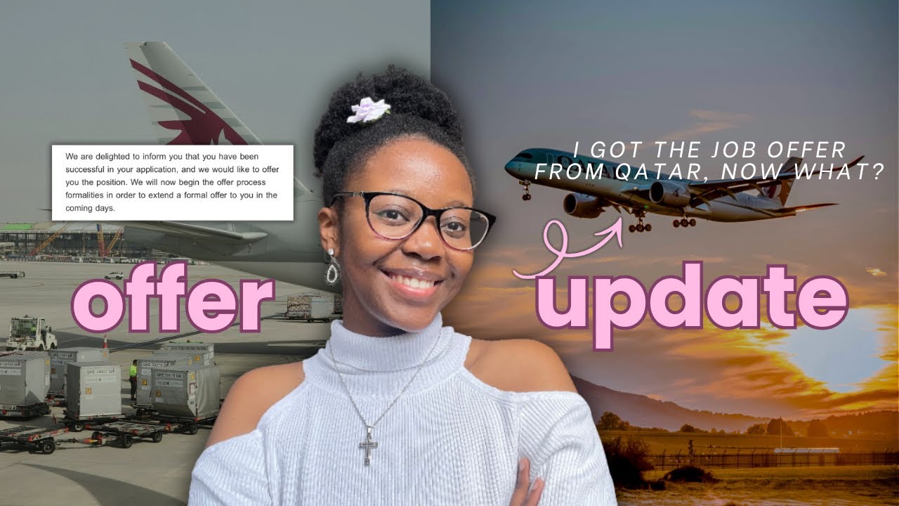 #aviationcareers ✈️: i got the job offer for the virtual recruitment Qatar Airways, what’s next…