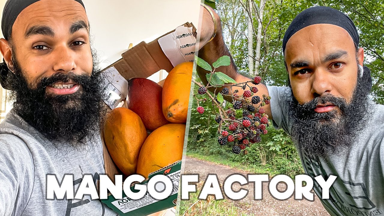 I Went Berry Picking & Opened a SECRET Mango Factory in my house! 🍓🥭 (Crazy Day Vlog)