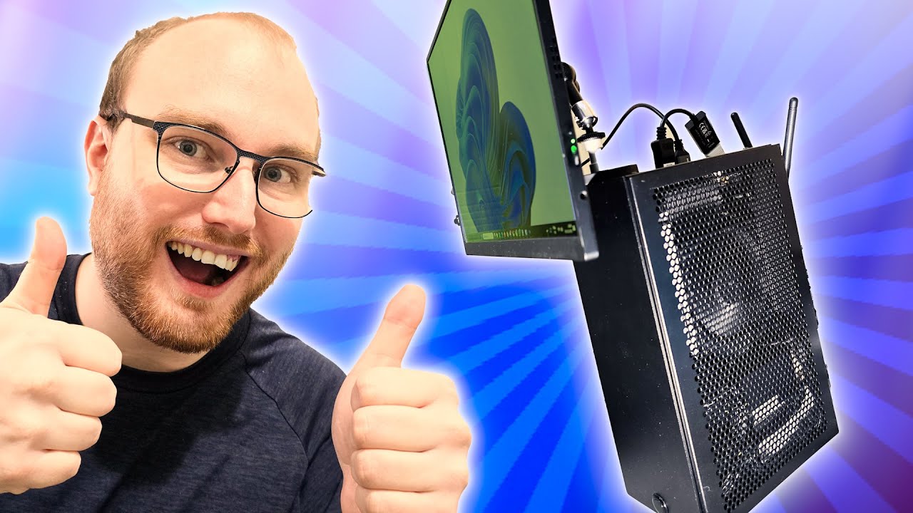 La Forme Ultime de mon Mini PC ITX avec Écran Aimanté !