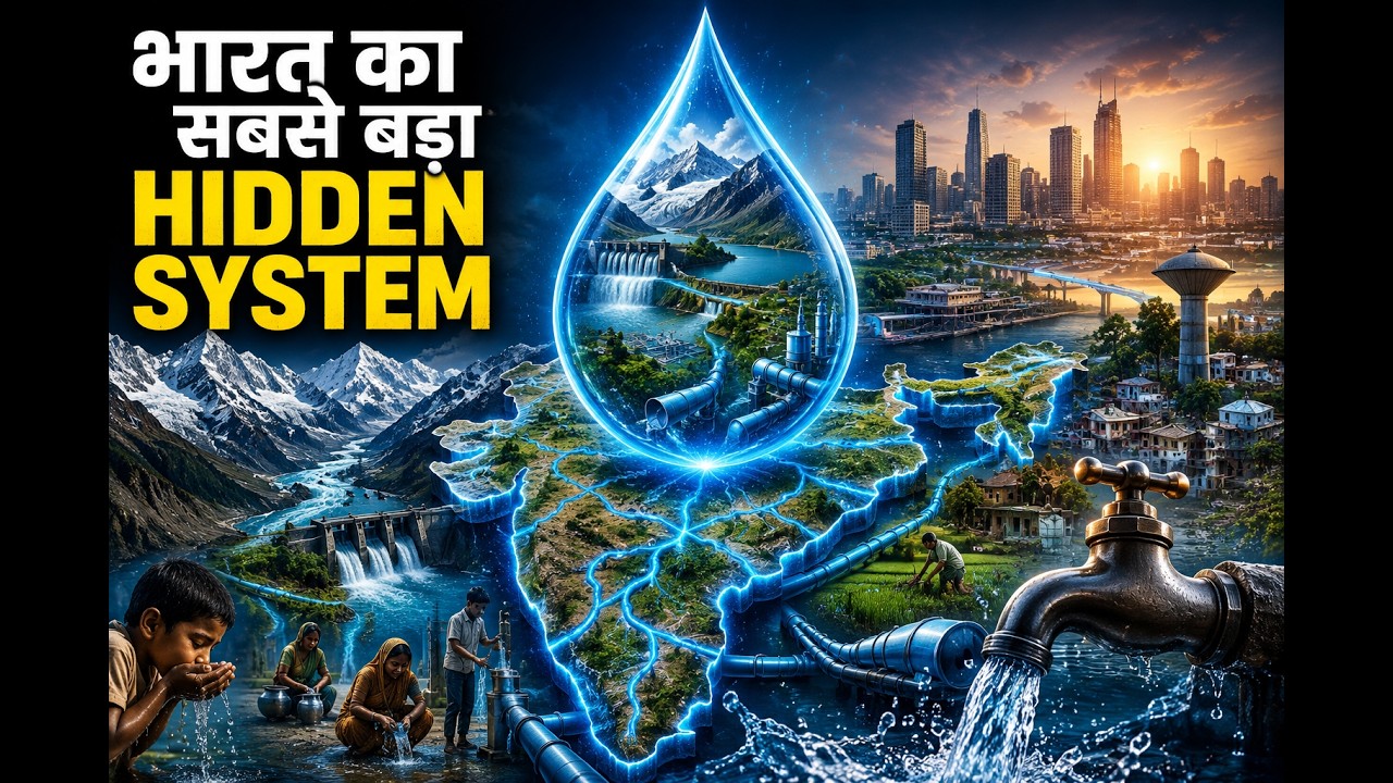 भारत का सबसे बड़ा Hidden System: पानी