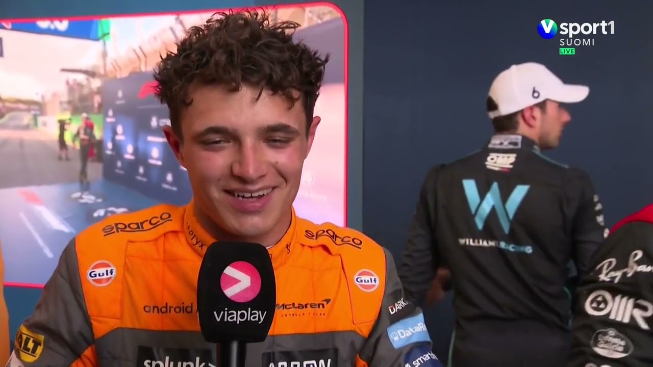 Lando Norris Post Sprint F1 Sau Paulo Brazil GP 2022