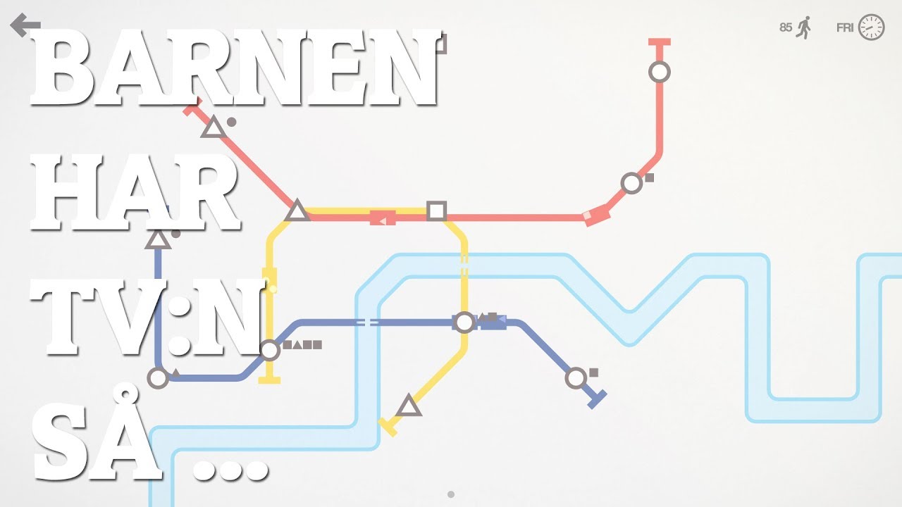 BARNEN HAR TVn SÅ ... Mini Metro