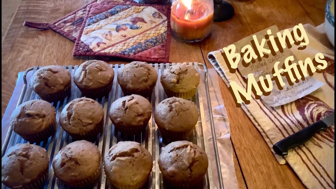 ASMR Baking Muffins (No talking) Almond Coffee muffins from the Netherlands! Mixing & measuring.
